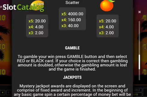 Скрин8. Giga Hot 40 слот