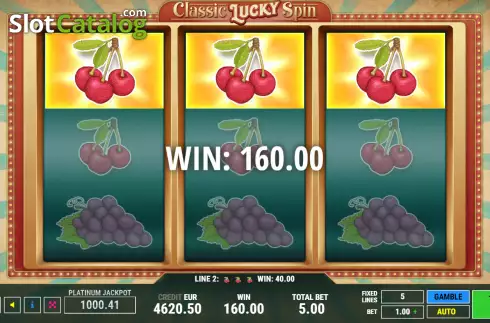 Скрин4. Classic Lucky Spin слот