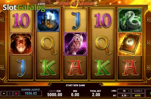 Скрин2. Book of Spells 2 слот