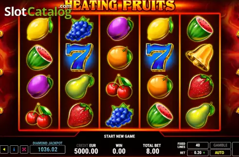 Скрин2. Heating Fruits слот