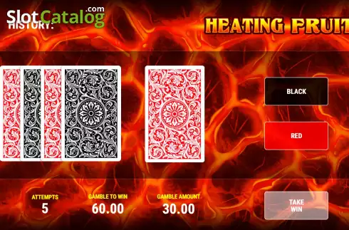 Скрин5. Heating Fruits слот