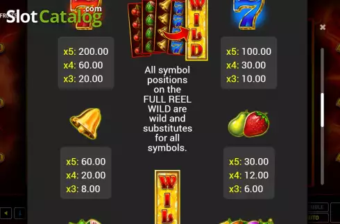 Скрин7. Heating Fruits слот