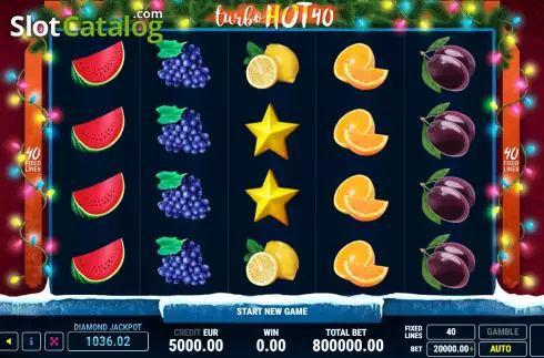 Скрин2. Turbo Hot 40 Christmas слот