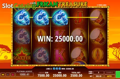 Скрин4. African Treasure слот