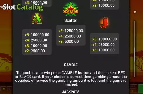 Скрин7. African Treasure слот