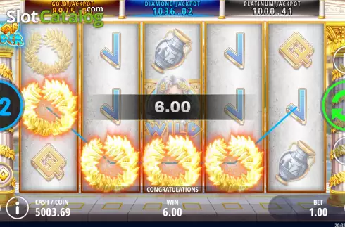 Скрин5. King of Thunder слот