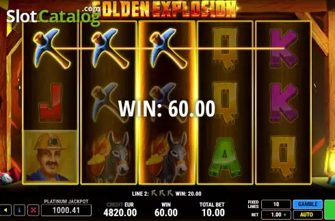 Скрин4. Golden Explosion слот