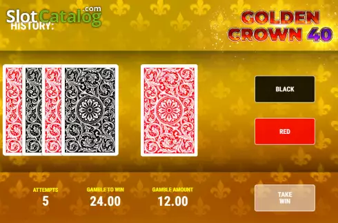 Скрин5. Golden Crown 40 слот