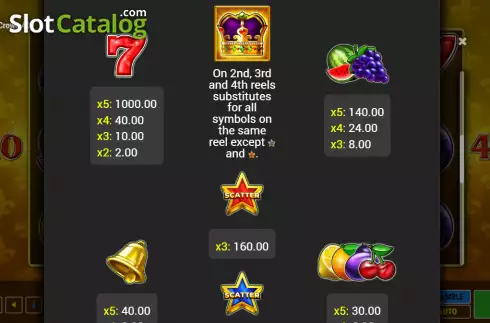 Скрин7. Golden Crown 40 слот