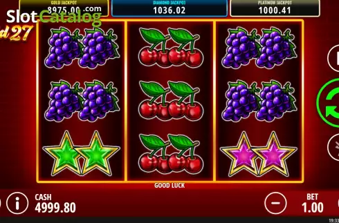 Скрин2. Wild 27 слот
