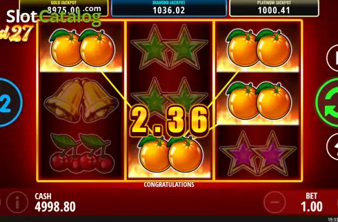 Скрин3. Wild 27 слот