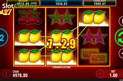 Скрин4. Wild 27 слот