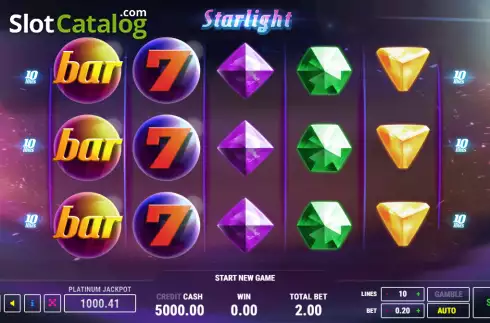 Скрин2. Starlight (Fazi) слот