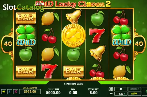 Скрин2. Wild Lucky Clover 2 слот