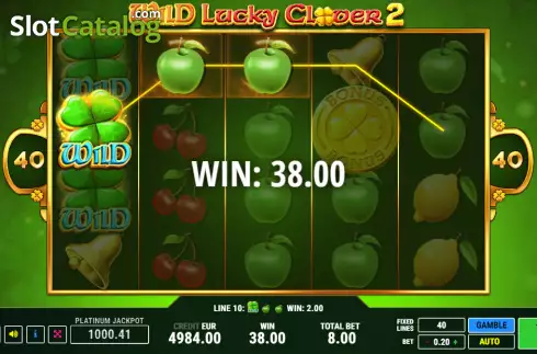 Скрин3. Wild Lucky Clover 2 слот