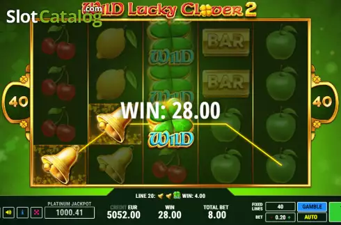 Скрин4. Wild Lucky Clover 2 слот