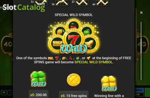 Скрин7. Wild Lucky Clover 2 слот
