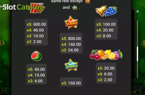 Скрин8. Epic Clover 40 слот