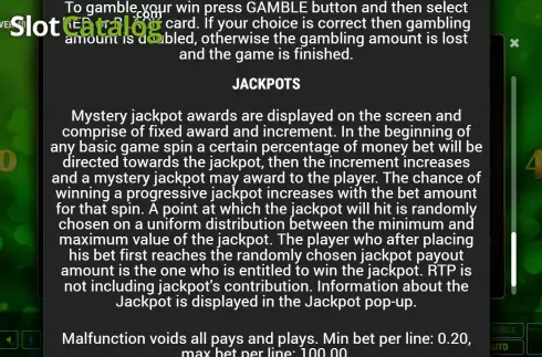 Скрин9. Epic Clover 40 слот
