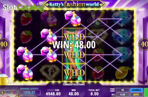 Скрин4. Ketty's Fashion World слот