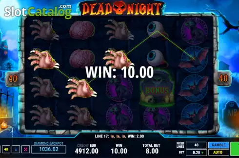Скрин3. Dead Night слот