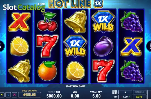 Скрин2. Hot Line 1 X слот