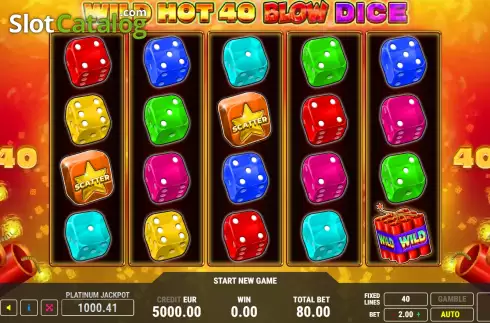 Скрин2. Wild Hot 40 Blow Dice слот