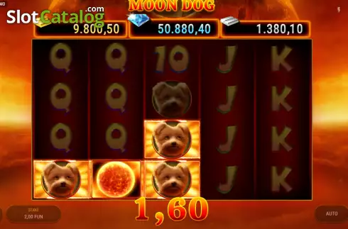 Скрин3. Moon Dog слот