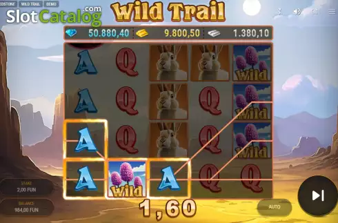 Скрин3. Wild Trail слот