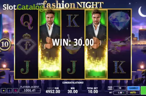 Скрин3. Fashion Night слот