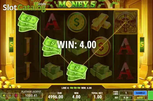 Скрин3. Money 5 слот