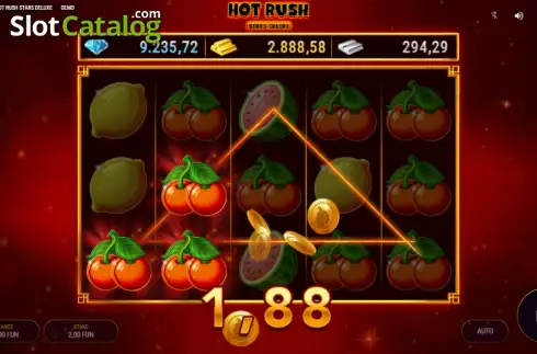 Скрин3. Hot Rush Stars Deluxe слот