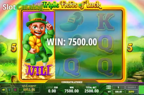 Скрин3. Triple Fields of Luck слот