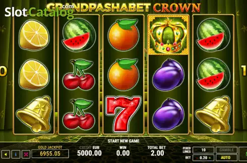 Скрин2. Grandpashabet Crown слот