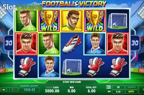 Скрин2. Football Victory слот