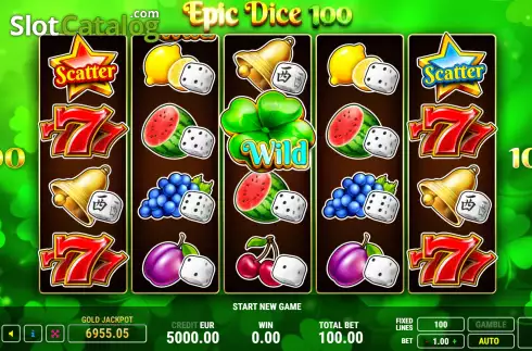 Скрин2. Epic Dice 100 слот