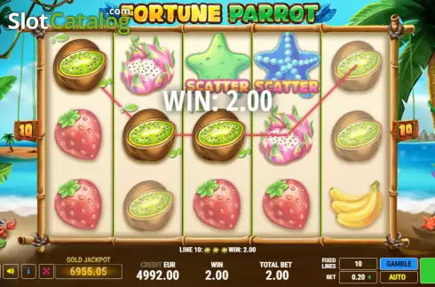 Скрин3. Fortune Parrot слот