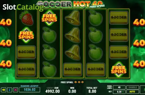Скрин3. Soccer Hot 40 Free Spins слот