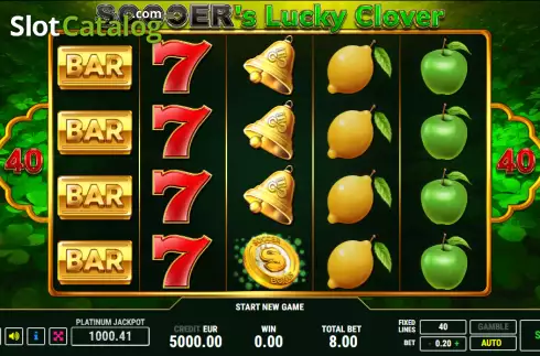 Скрин2. Soccer's Lucky Clover слот