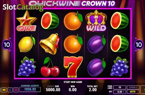 Скрин2. Quick Win Crown 10 слот