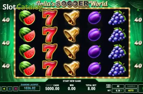 Скрин2. Lolla's Soccer World слот
