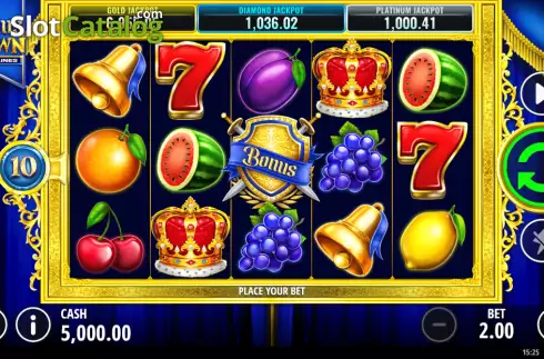 Скрин2. Bonus Crown слот