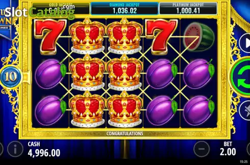 Скрин3. Bonus Crown слот