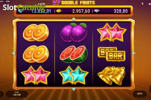 Скрин2. 27 Double Fruits слот