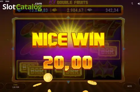Скрин3. 27 Double Fruits слот