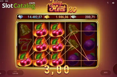 Скрин3. Juicy Heat 20 слот