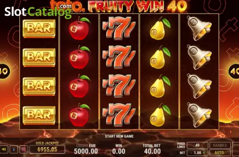 Скрин2. Toto Fruity Win 40 слот