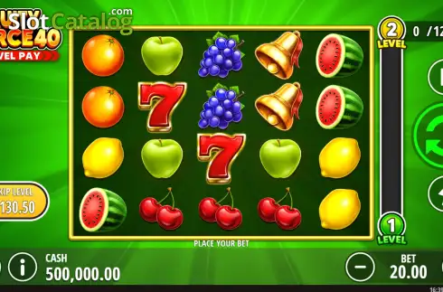 Скрин2. Fruity Force 40 слот