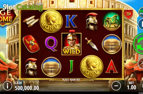 Скрин2. Age of Rome слот