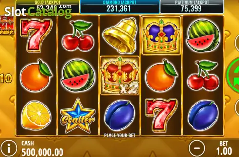 Скрин2. Golden Crown Extreme слот